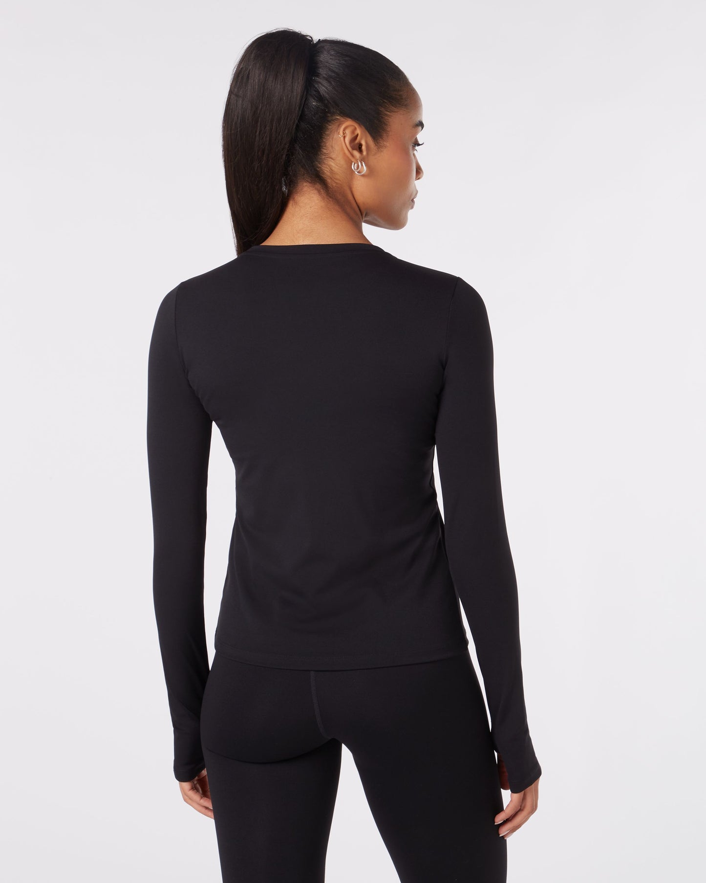 Long Sleeve Top - Black