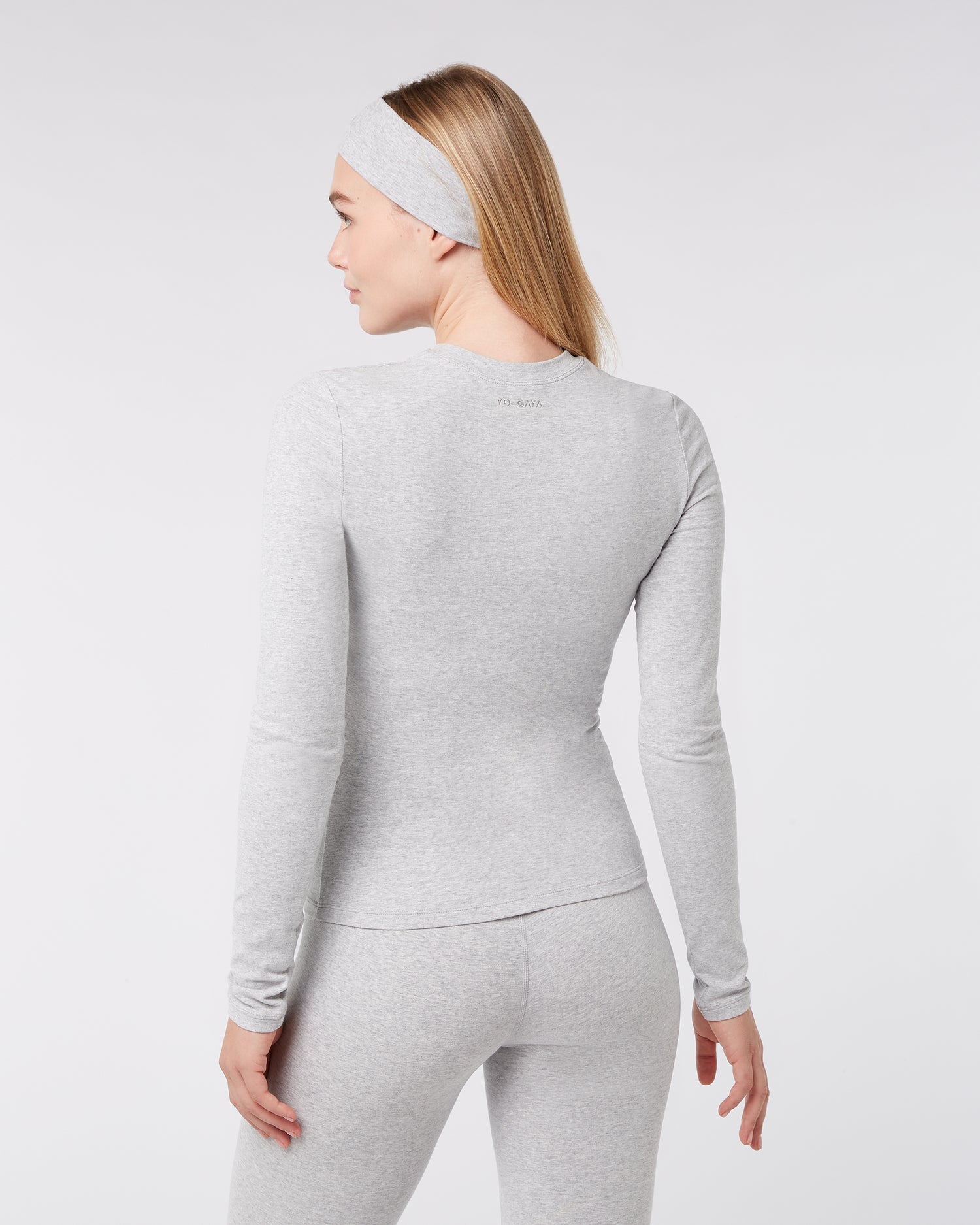 Lounge Long Sleeve Top - Grey