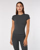 Short Sleeve Top - Anthracite